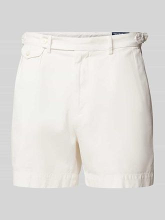 Polo Ralph Lauren Regular Fit Shorts mit Ges&auml;&szlig;taschen Modell FEATHERWEIGHT in Weiss, Gr&ouml;&szlig;e 40