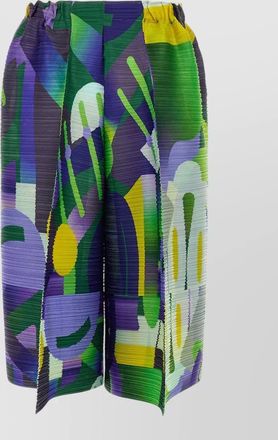 Pleats Please Issey Miyake playground shorts structured pleated design