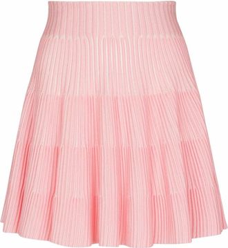 Balmain Mujer, Faldas, Rosa, Talla: 2XS