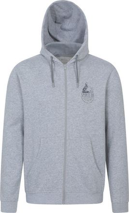 Mountain Warehouse Spirit Of Adventure Full Zip Hoodie in Gray at Nordstrom, Size Xxx-Large