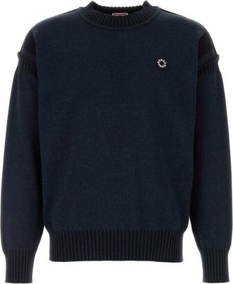 Kenzo Midnight Blue Crewneck Logo Sweater