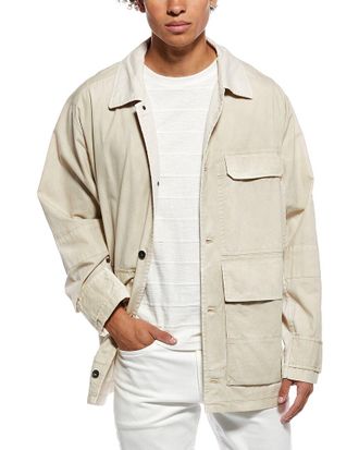 Rag & Bone Strike Washed Canvas Jacket