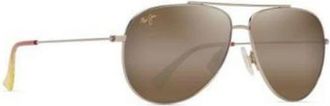 Maui Jim Sunglasses, male, Yellow, 59 MM, Hauoli H665-16B