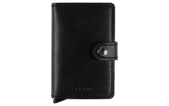 Secrid Geldb&ouml;rse SECRID Miniwallet, Herren, schwarz (schwarz matt), Leder, Kleinlederwaren Geldb&ouml;rse