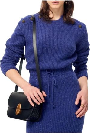 Sessun Truien - Dames - Ronde hals truien - Blauw - M - Truien & Vesten