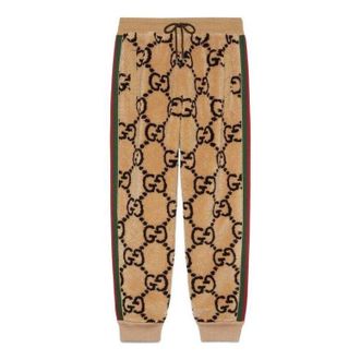 Gucci GG Jacquard Jogging Pant Beige Ebony 715233-XJETP-2066