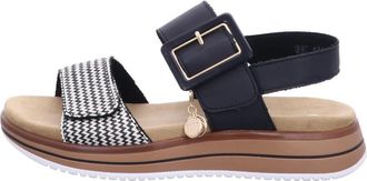 Remonte Sandaal met sleehak - Dames - Sleehakken - Zwart - 42 EU - Schoenen