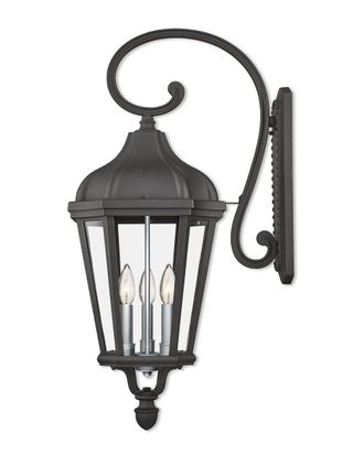 Livex Lighting Livex Morgan 3 Light Tbk Outdoor Wall Lantern