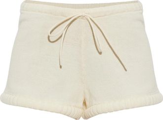 Poss&eacute; Teo Katoenen Short - Dames - Korte Broeken - Beige - XS - Katoen - Korte Broeken