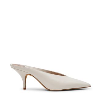 Steve Madden Fonza Mule WHITE LEATHER