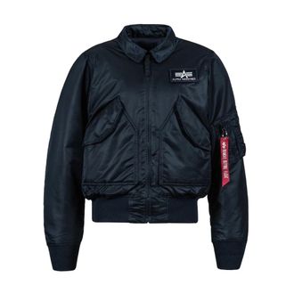 Alpha Industries Flight Jacket Cwu-45 Rep. - Heren - Bomber jackets - Blauw - XS - Nylon - Jassen