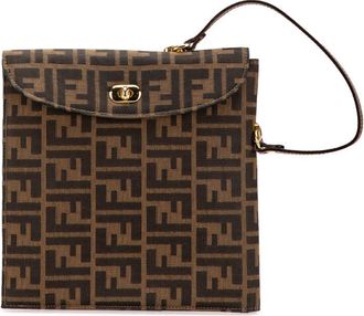 Fendi Pre-owned Fendi Zucca Canvas Handbag Ladies MYXE9DHURQHZCLCX