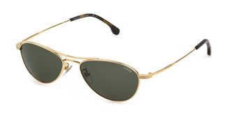 Lozza SL2400 0300 Mens Sunglasses Gold Size 54