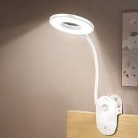 OEM L&aacute;mpara De Lectura Con Clip, Funciona Con Pilas, 3 Niveles De Brillo, Recargable Por Usb - Ideal Para Leer Y Estudiar En El Escritorio De Un Estudiant