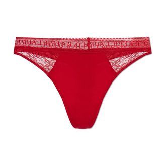Polo Ralph Lauren Tanga de encaje - Underwear - Mujer - Rojo - XS
