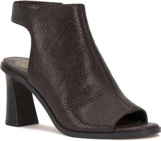 Vince Camuto Rimdia Peep Toe Sandal in Brown Multi at Nordstrom, Size 6.5