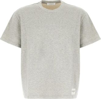 Givenchy Crest T-shirt - Heren - T-shirts - Grijs - XL - Katoen - Tops
