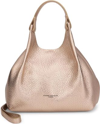 Gianni Chiarini Handbags, female, Pink, Size: ONE SIZE Dua Leather Handbag