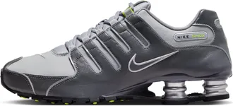 Nike Mens Shox NZ Shoes in Grey | 378341-009