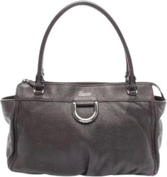 Gucci Pre-owned Handbags, female, Brown, Size: ONE SIZE Pre-owned Handbag