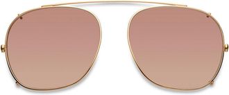 Etnia Barcelona Sant Sebastia Clip-On Only Polarized GDRD Mens Sunglasses Gold Size 55