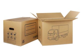 cofan Caja De Cart&oacute;n Para Mudanza Con Asa Troquel 40x30x30 Cm Caja 10 Unid