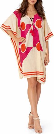 Ranee&rsquo;s Cotton Short Cover-Up in Pink at Nordstrom Rack