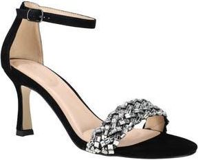 Pelle Moda Heidy Ankle Strap Sandal in Black at Nordstrom Rack, Size 6.5