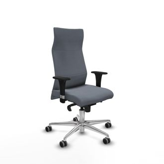 Piqueras y Crespo Sill&oacute;n De Oficina Piqueras Y Crespo B1c086g Gris