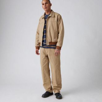 Levi's 568 Loose Straight Double Knee Carpenter Pants - Mens - 28X30 - Beige / Tigers Eye Canvas