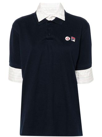BETTTER x Fila Double poloshirt - Blauw