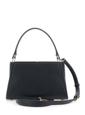 Elisabetta Franchi Womens Handbag Ecoleather, Black Handbags Hand Bags