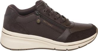 Skechers Billion Flex - Luxe Up - Dames - Sneakers - Bruin - 36 EU - Su&egrave;de - Schoenen