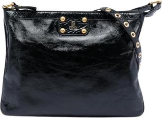 Fendi Pre-owned Crossbody Bag - Dames - Vintage Schoudertas - Zwart - ONE Size - Leer - Vintage