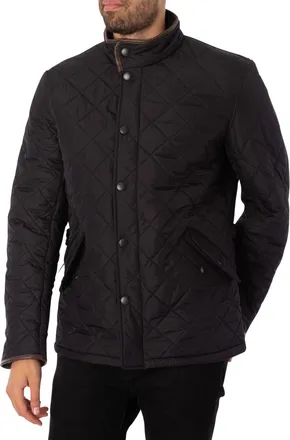 Barbour Gewatteerde Jas Van Powell, Blauw