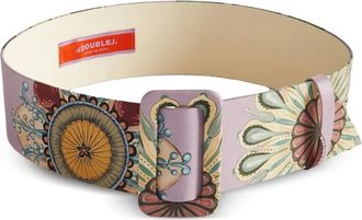 La DoubleJ Cintura con fibbia - Rosa