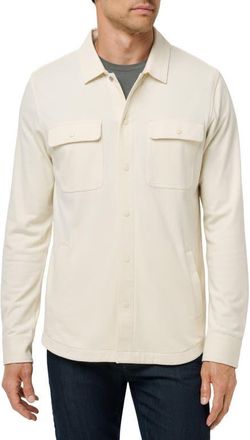 Travis Mathew You Pick Shirt Jacket in Birch at Nordstrom, Size Xx-Large