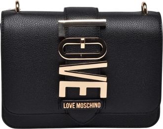 Love Moschino Tassen, Dames, Zwart, ONE Size, Handbags