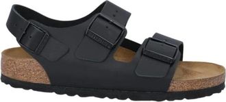 Birkenstock Milano Narrow Fit - Dames - Schoenen - Zwart - Maat: 36 EU Leer