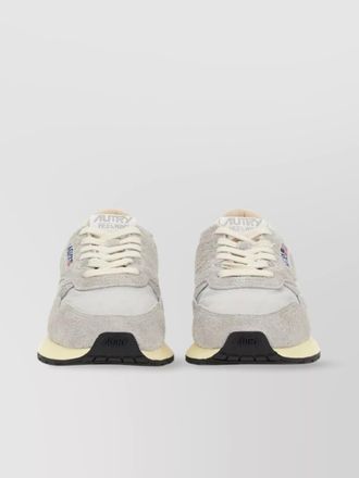 Autry leather paneled low-top sneakers