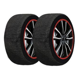 OEM Maranello Catene Da Neve Tessili - 235/85 R17 - 2 Pezzi - Calze Da Neve - Maranello Super X 3d - Omologate - Taglia 3xl
