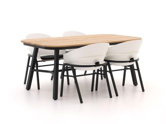 Hartman Hartman Tubb dining tuinset 185cm 5-delig verstelbaar