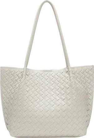 Tiffany & Fred Handwoven Leather Large Tote
