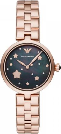 Emporio Armani Ar 11197 Horloge - Dames - Horloges - Roze - ONE Size - Accessoires