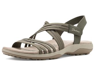 Skechers Reggae Slim - Sunnyside 2.0 Womens Sandals Olive : 11 B - Medium, Synthetic