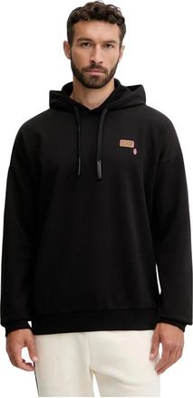 Emporio Armani Emporio Armani Ea7, Hoodies & sweatvesten, Heren, Zwart, S, Graphic Hoodie