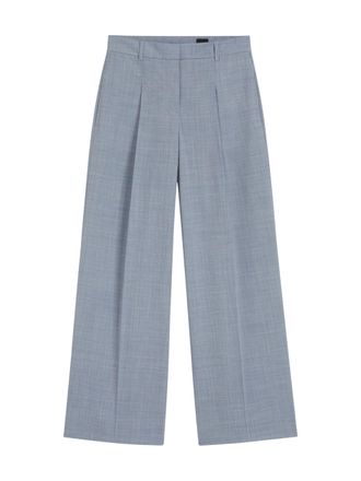 BOSS Tailored Wide-Leg Textured Pants
