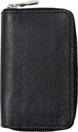 Louis Vuitton Ardoise Taiga Leather Coin Purse/Coin Case (Pre-Owned)