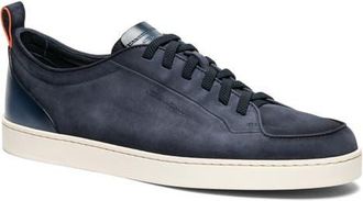 Santoni Off Duty Slip-On Sneaker in Blue at Nordstrom, Size 10.5