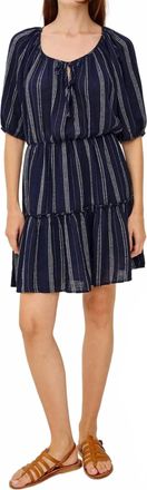 Rails Saba Mini Dress In Marina Stripe